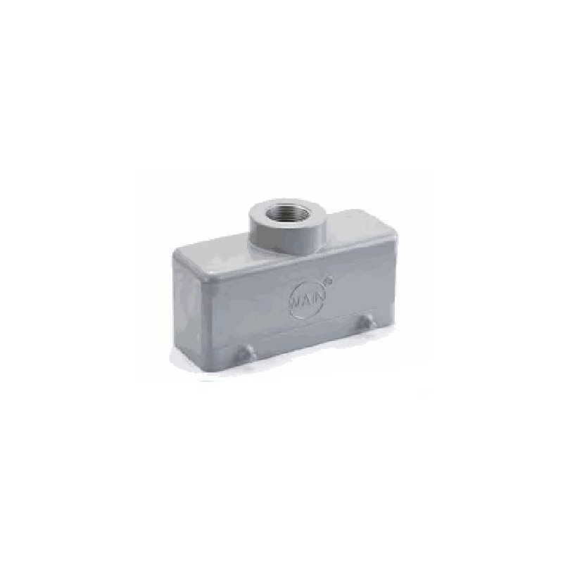 Capot 24B, Aluminium moulé sous pression, IP65, Sortie verticale, PG29